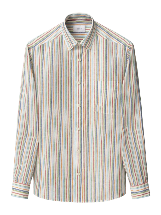 Eton Contemporary-Fit Leinenhemd bei Robert Ley