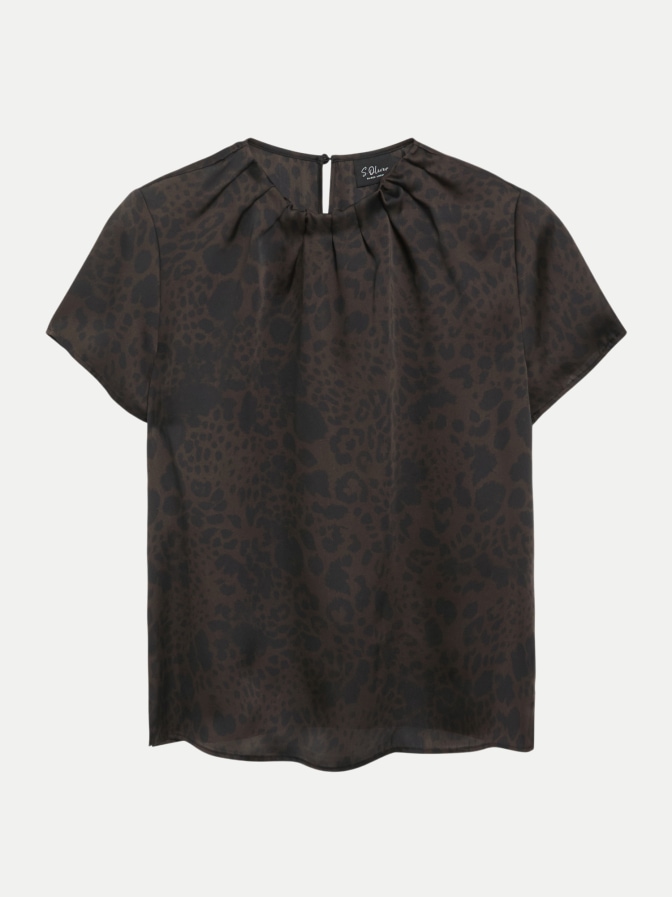 s.Oliver BLACK LABEL Satin Bluse bei Robert Ley