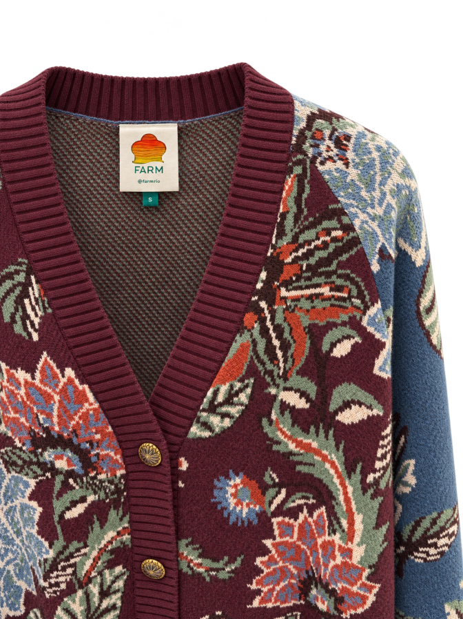Farm Rio Strickjacke DELHI FLORAL bei Robert Ley
