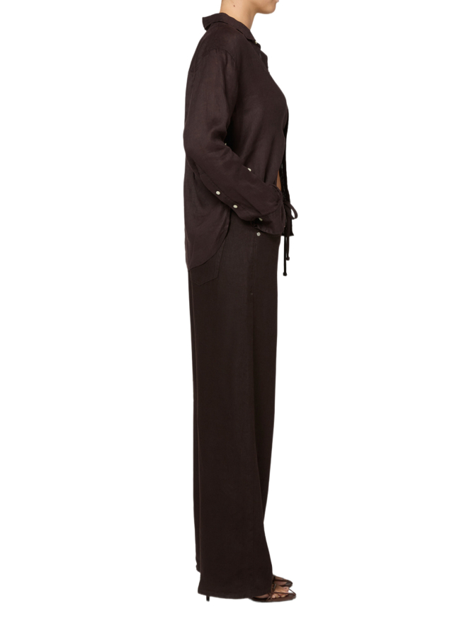Citizens of Humanity Wide-Leg Leinenhose Brynn bei Robert Ley