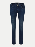 Buena Vista Slim-Fit Jeans Kim-Zip Cropped 7274-denim wash bei Robert Ley