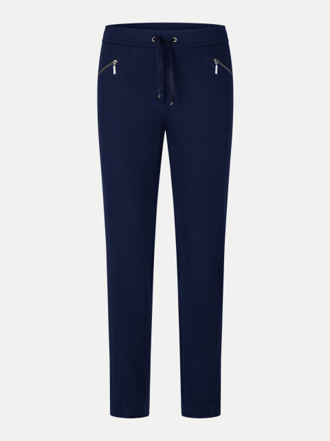 Rabe Moden Slim-Fit Jogginghose mit Reißverschlusstaschen bei Robert Ley