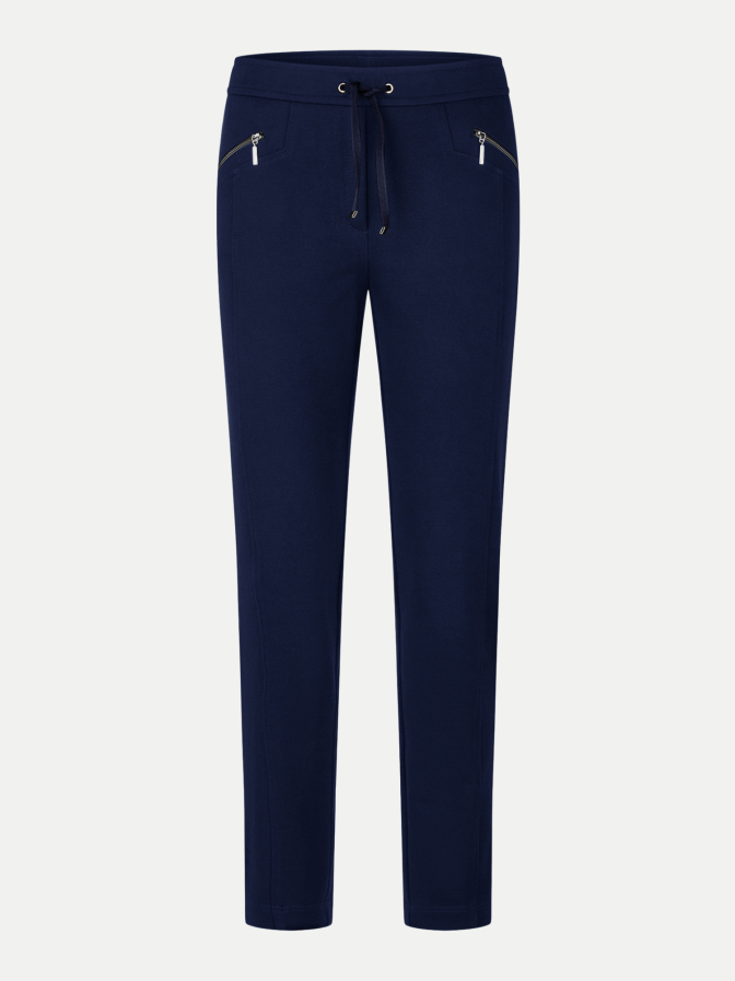 Rabe Moden Slim-Fit Jogginghose mit Reißverschlusstaschen bei Robert Ley