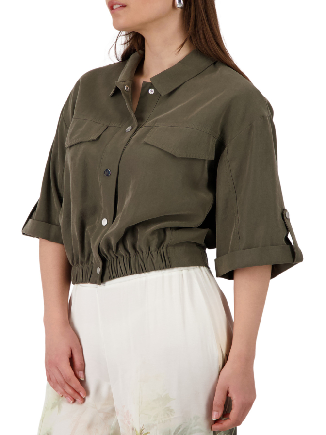 Monari Kurze Overshirtjacke bei Robert Ley