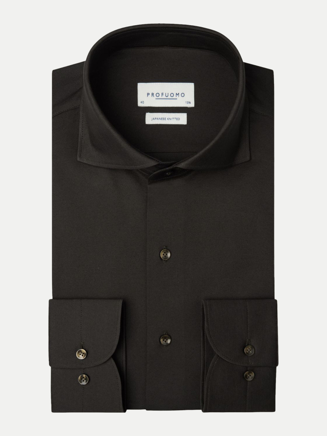 PROFUOMO Slim-Fit Hemd mit Cutaway Kragen bei Robert Ley