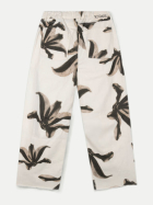 10 Days Wide-Leg Western Hose mit Blumenprint 1002-ecru bei Robert Ley