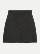 ARMEDANGELS Mini Strickrock mit Baumwoll-Mix 2874-steel melange bei Robert Ley