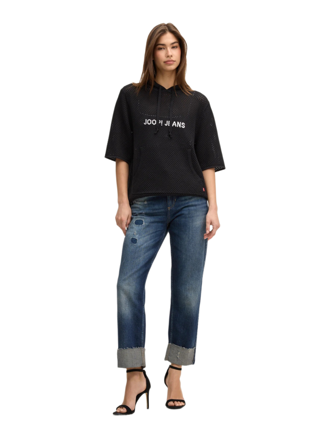 JOOP! JEANS Oversized Kurzarm-Hoodie bei Robert Ley