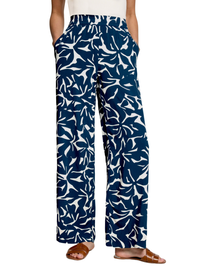 Zero Wide-Leg Hose mit Blumenmuster bei Robert Ley