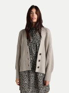 iheart Strickjacke Junita 164-steel bei Robert Ley