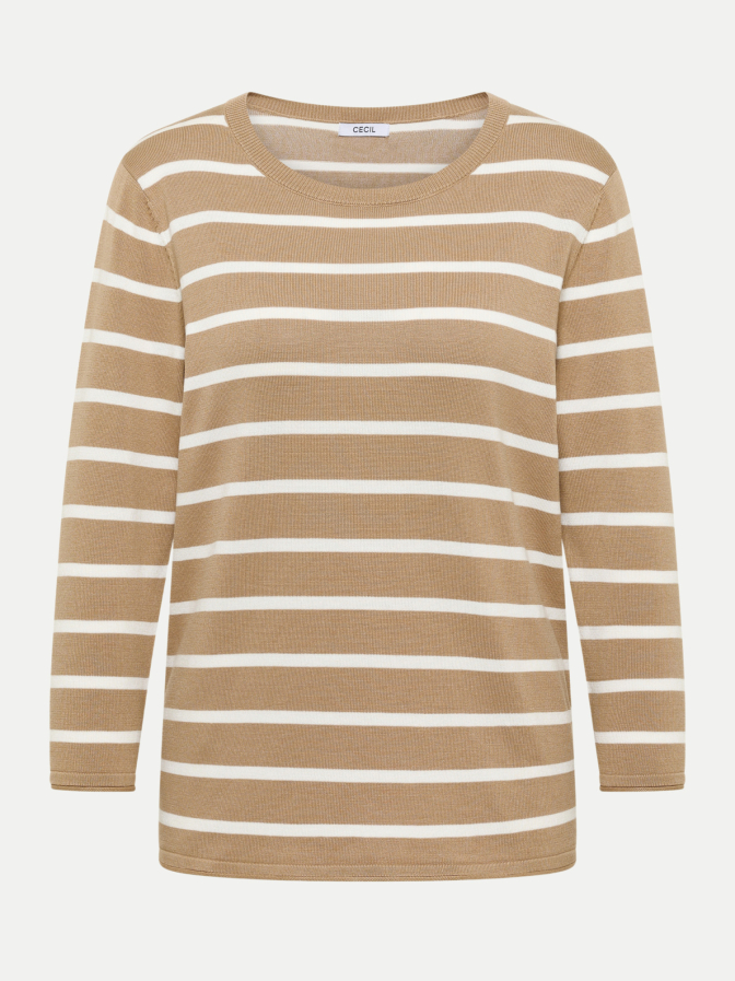 Cecil Getreifter Sweater bei Robert Ley