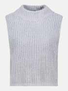 Monari Strickpullunder mit Stehkragen 701-cold sky bei Robert Ley