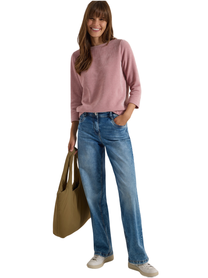 Cecil Cord Shirt mit 3/4-Arm bei Robert Ley