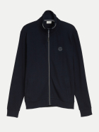 Tom Tailor Casual Sweatjacke mit Stehkragen 10668-sky captain blue bei Robert Ley