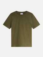 Tommy Hilfiger Basic T-Shirt MT1-GREEN bei Robert Ley