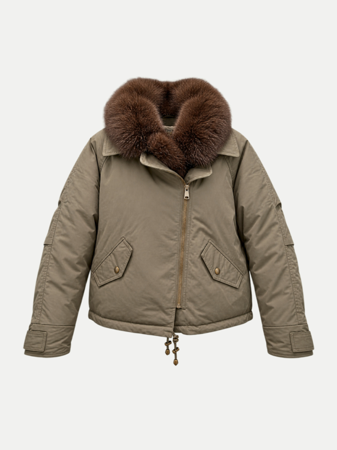 Giovanni Paris Parka mit Kunstpelzkragen ERIN bei Robert Ley