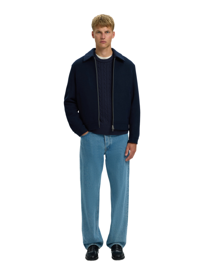 SELECTED HOMME Strickpullover mit Zopfmuster bei Robert Ley