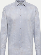 Eterna Modern-Fit Hemd mit Muster 23-. bei Robert Ley