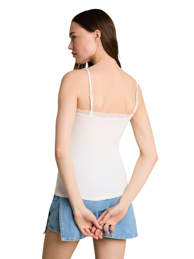 Tom Tailor Denim Top mit Spitzen-Detail bei Robert Ley