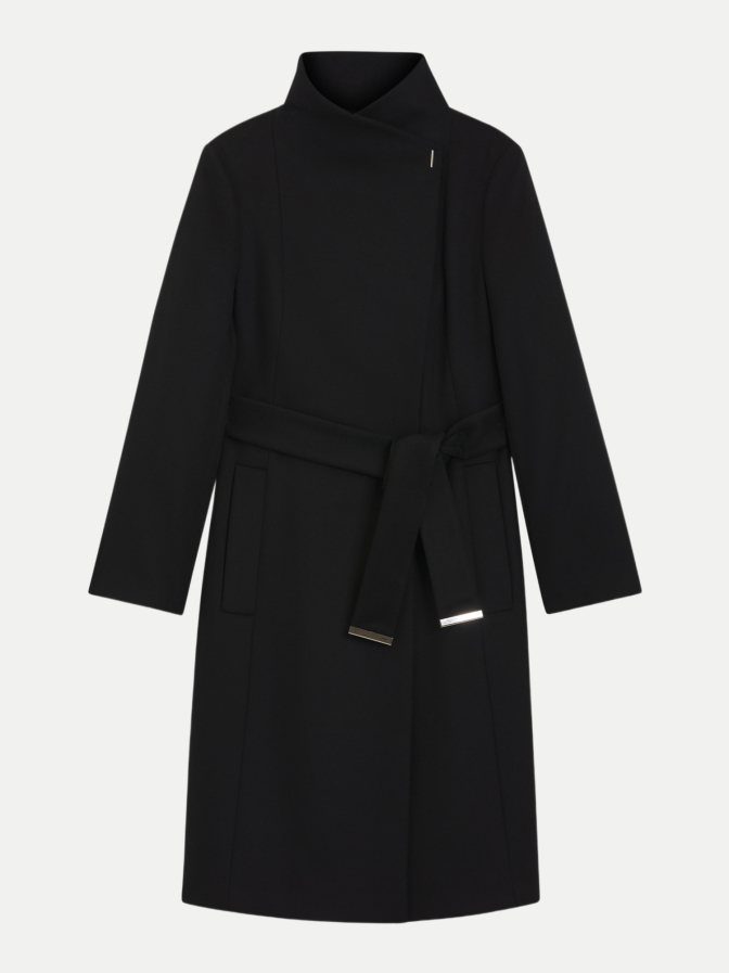BOSS Black Eleganter Mantel mit Gürtel bei Robert Ley