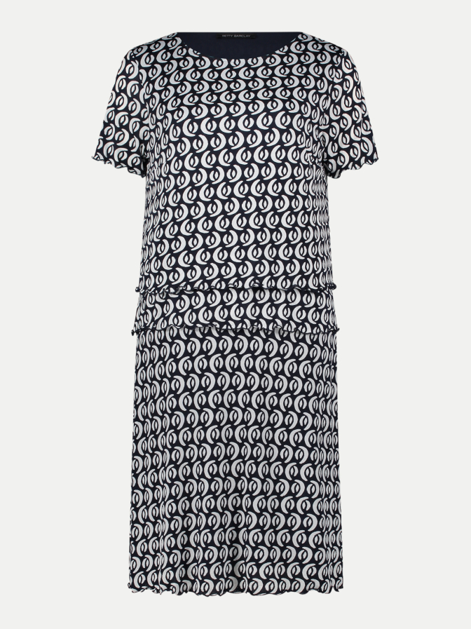 Betty Barclay Kurzes Kleid mit Allover-Print bei Robert Ley