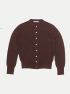 Rhea. Strickjacke SW05.11 Wolle & Kaschmir brown bei Robert Ley