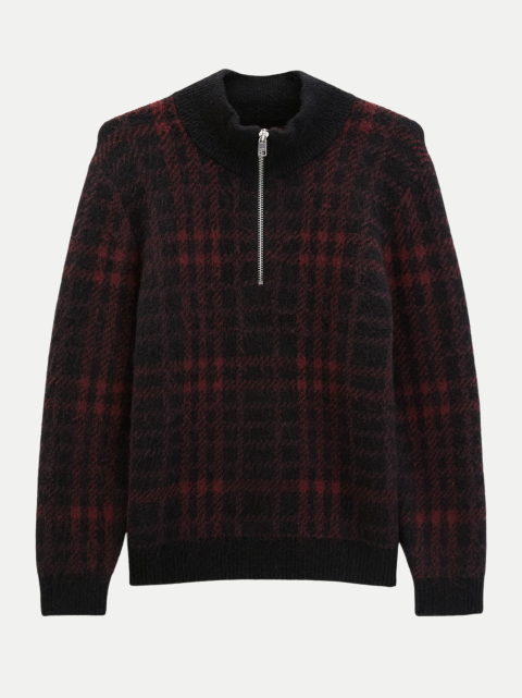 Marc O'Polo DENIM Jacquard-Troyer Regular aus weichem Schurwoll-Mix bei Robert Ley