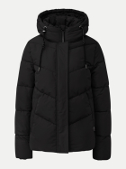 Q/S designed by Pufferjacke mit Kapuze 9999-GREY/BLACK bei Robert Ley