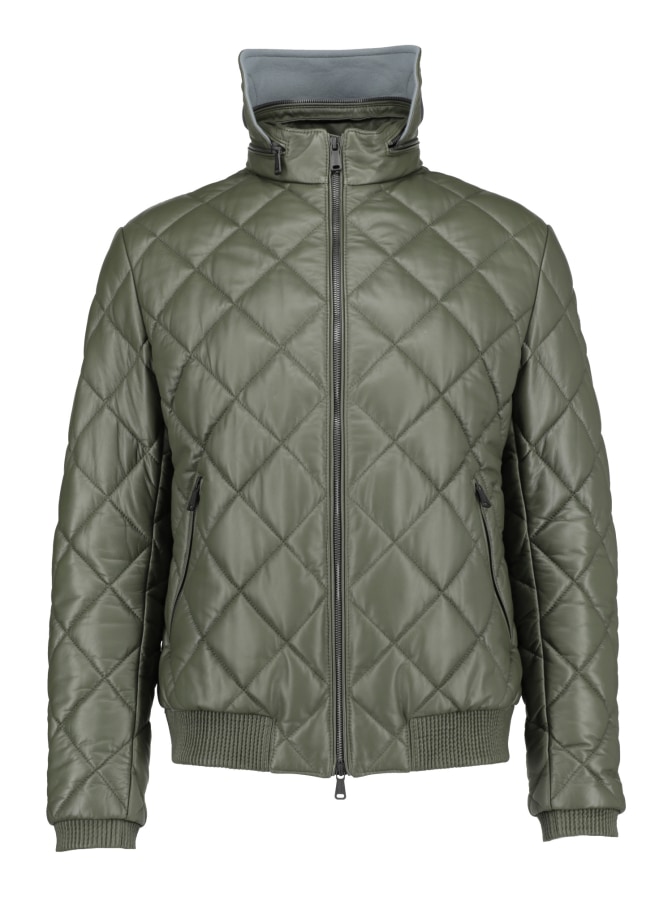Heinz Bauer Gesteppter Lederblouson bei Robert Ley