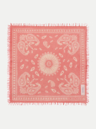 Purschoen Bandana-Tuch 60 × 60 cm 8161 Paisley bloom big bubblegum-wh bei Robert Ley