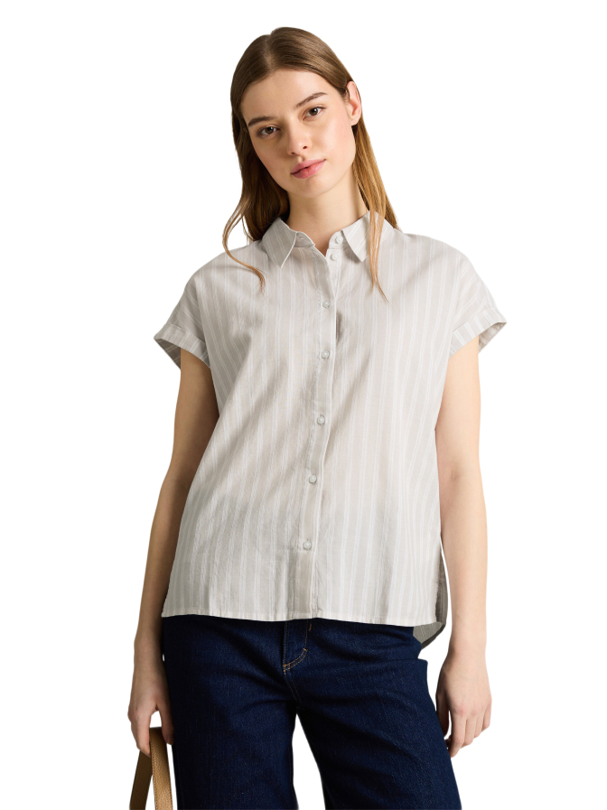 Tom Tailor Denim Bluse mit Streifenmuster bei Robert Ley