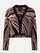 Marc Cain Jacquard-Cardigan 217-peach beige bei Robert Ley