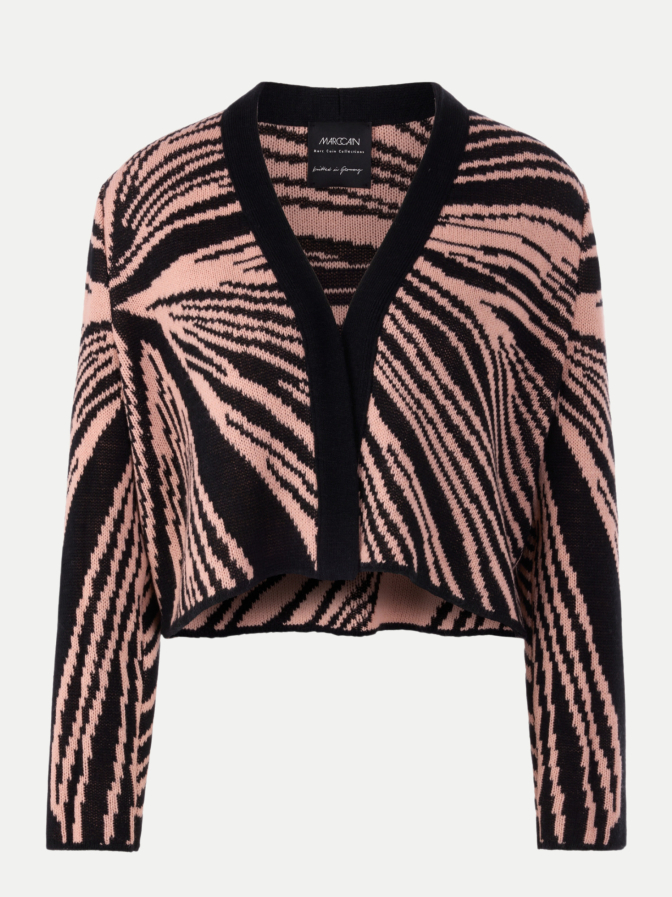 Marc Cain Jacquard-Cardigan bei Robert Ley