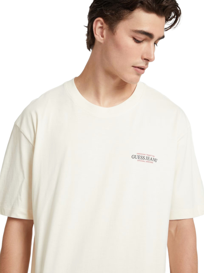 Guess T-Shirt mit Brustlogo bei Robert Ley