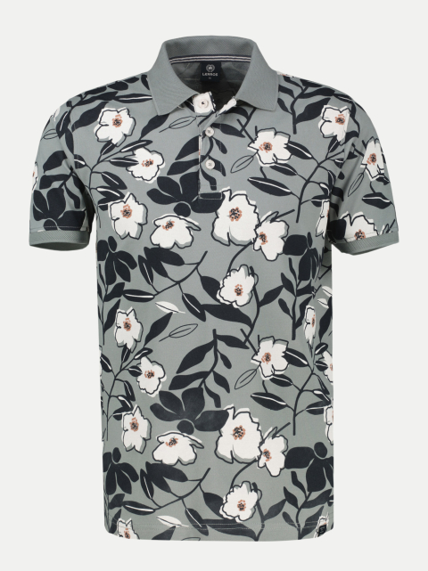 Lerros Poloshirt mit floralem Print bei Robert Ley