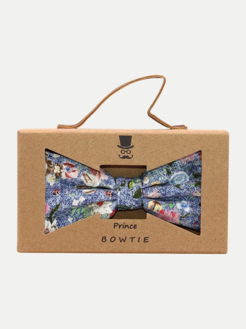 Prince Bowtie Fliege mit floralem Druck bei Robert Ley