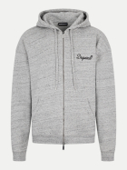 DSQUARED2 Hoodie mit Reißverschluss 856m-greymarl bei Robert Ley