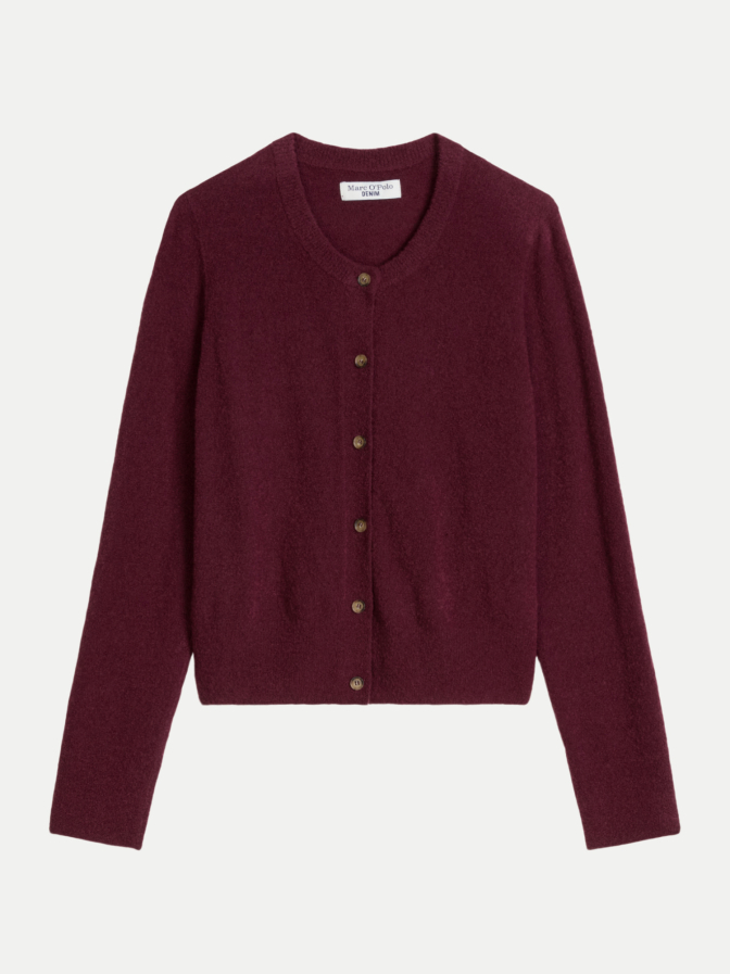 Marc O'Polo DENIM Cardigan aus Bouclé-Garn bei Robert Ley