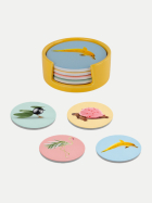 WD Lifestyle 4er-Set Untersetzter mit Motiv  Ø 10 cm B mixed bei Robert Ley