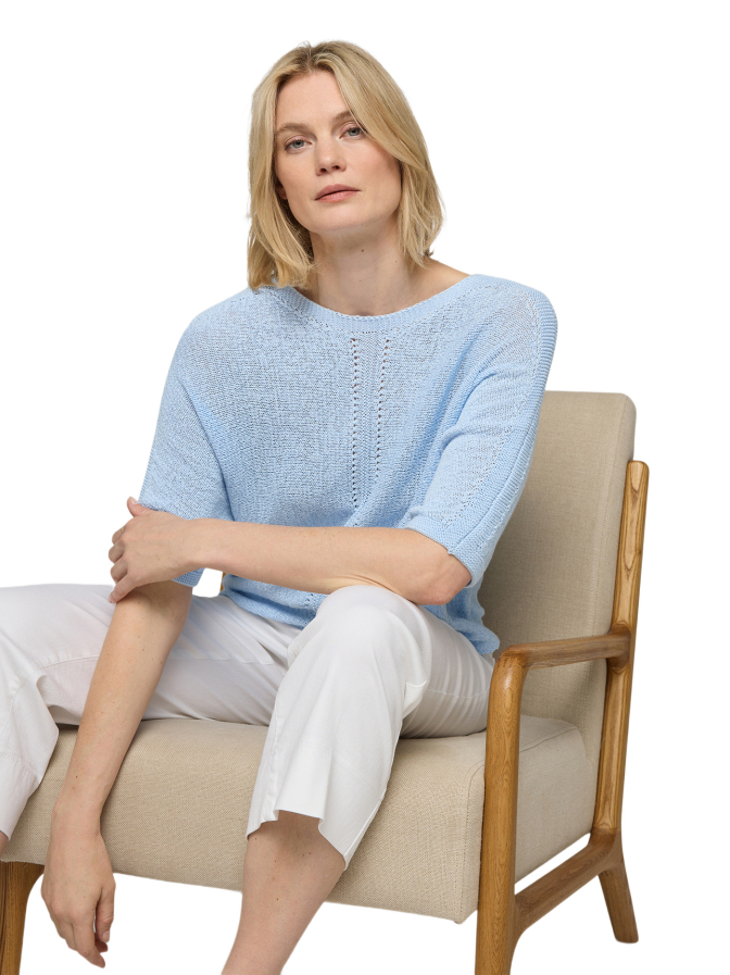 Rabe Moden Ajour-Strickpullover bei Robert Ley