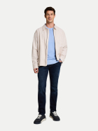 Tom Tailor Casual Sweatshirt mit Fischgrät-Struktur 12333-Pale Blue bei Robert Ley