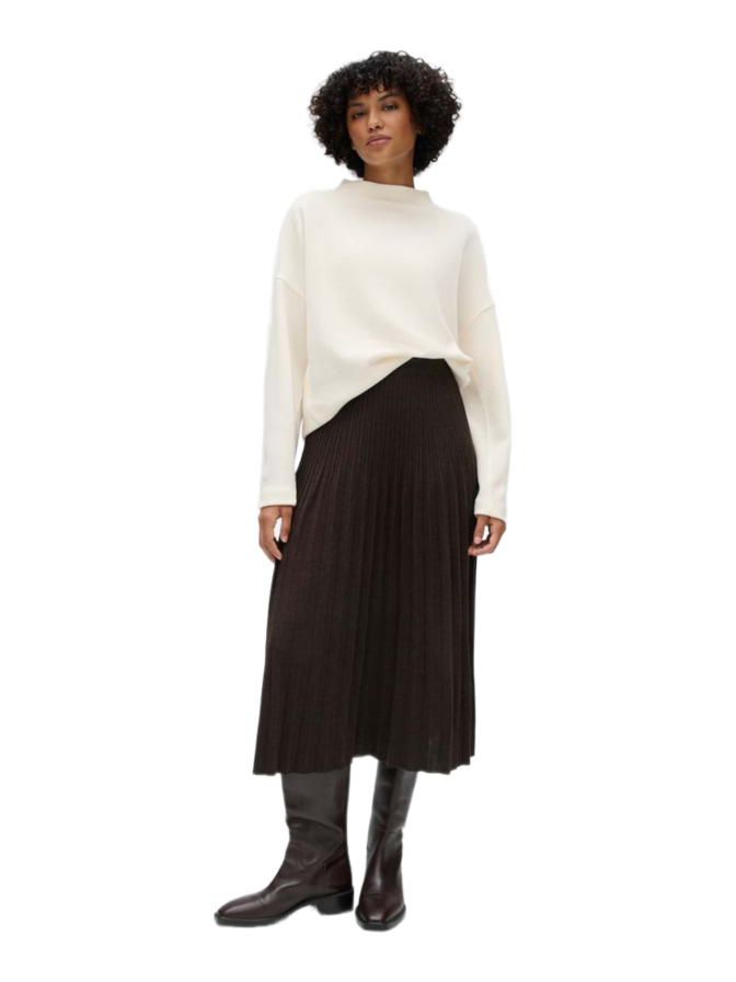 Opus Sweatshirt Gemse in samtiger Cord Optik bei Robert Ley
