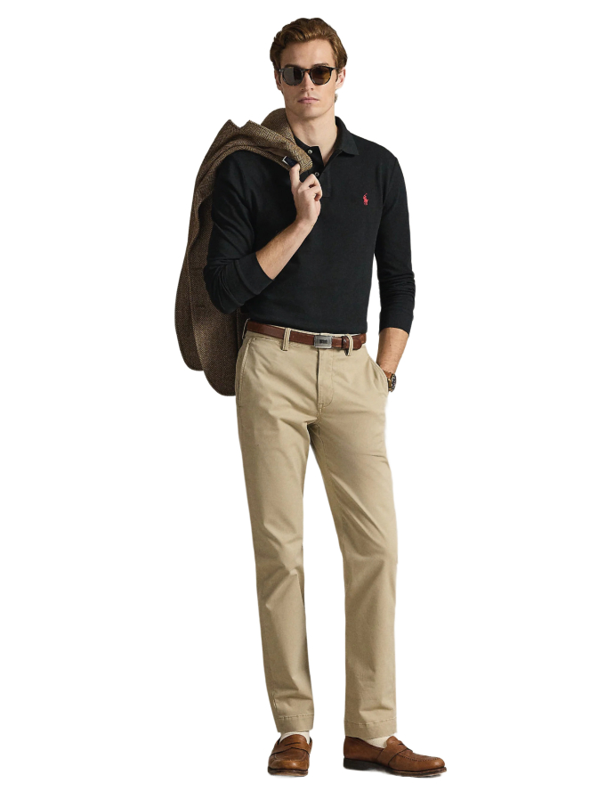 Polo Ralph Lauren Langarm-Poloshirt bei Robert Ley