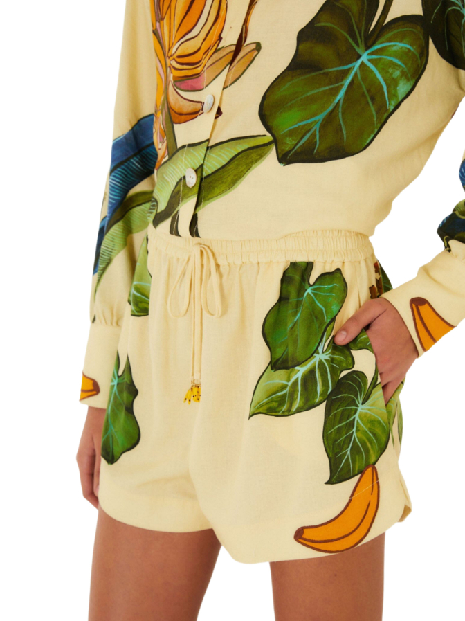 Farm Rio Shorts Banana Grapes mit Kordelzug bei Robert Ley