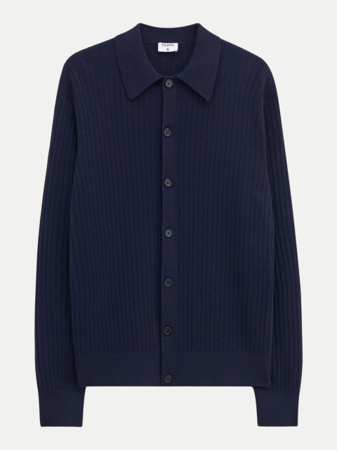 Filippa K Cotton Merino Knit Shirt bei Robert Ley
