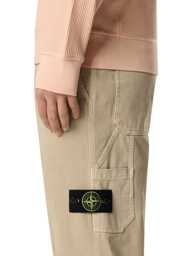 Stone Island Regular-Fit Chino mit Logo-Badge bei Robert Ley