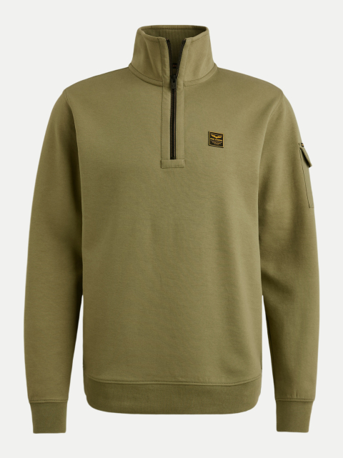 PME Legend Interlock Sweatshirt mit Troyer bei Robert Ley