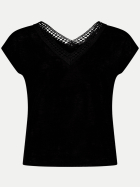 Zero Shirt mit V-Ausschnitt 9105-Black Beauty bei Robert Ley