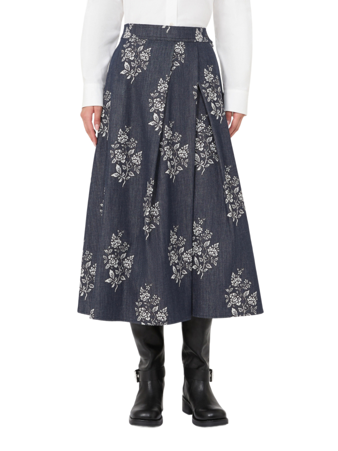 Weekend Max Mara Midi-Faltenrock WKDSTRUZZO bei Robert Ley