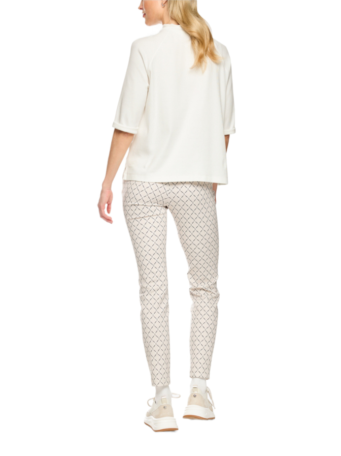 Marc Cain Troyer-Blusenshirt mit Feinripp bei Robert Ley